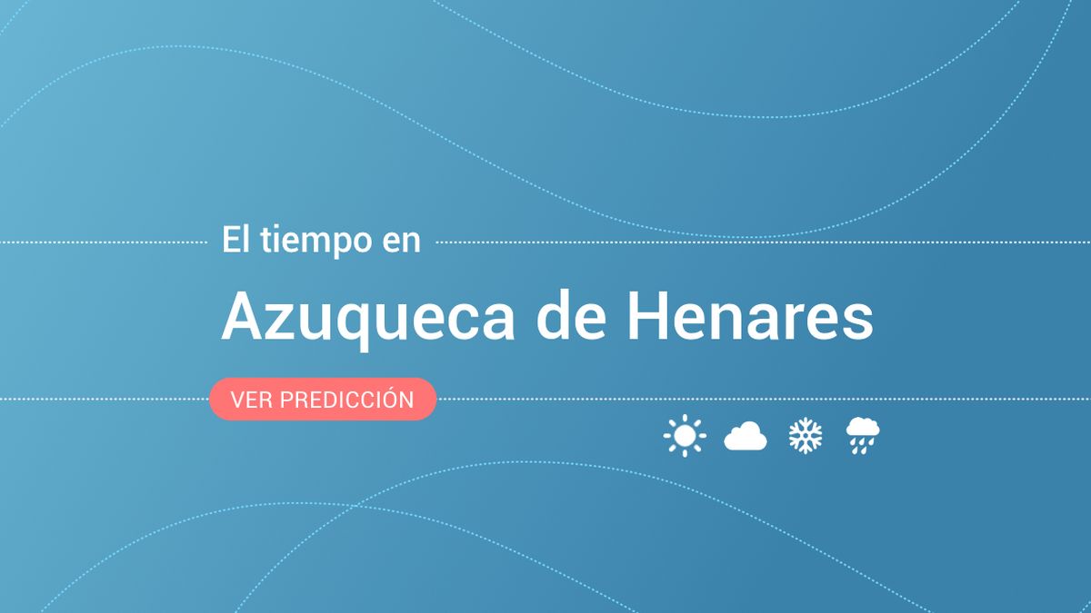 El tiempo en Azuqueca de Henares: previsión meteorológica de hoy, jueves 14 de noviembre