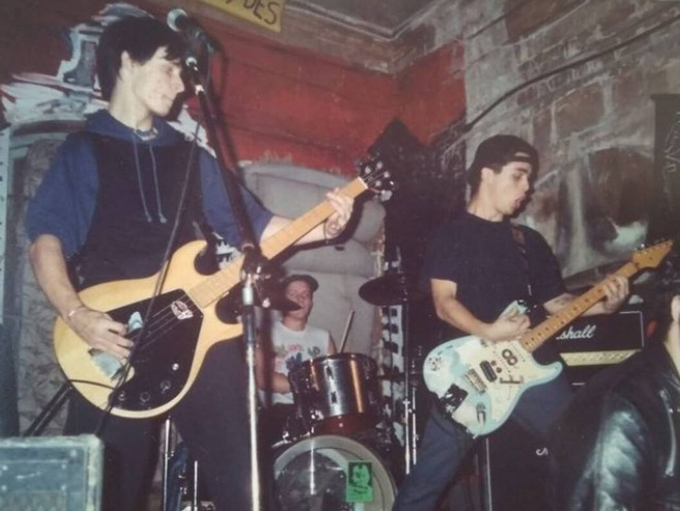 Green Day en Kasal Popular de Valencia, 1991. (Foto: Kevin)