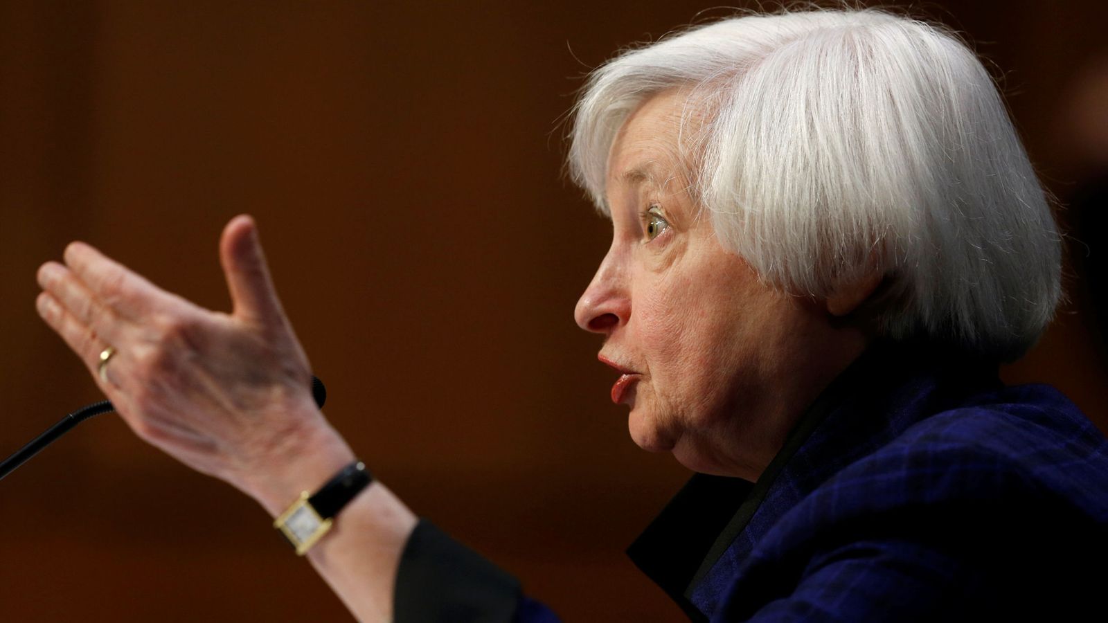 Foto: La presidenta de la Reserva Federal, Janet Yellen (Reuters)