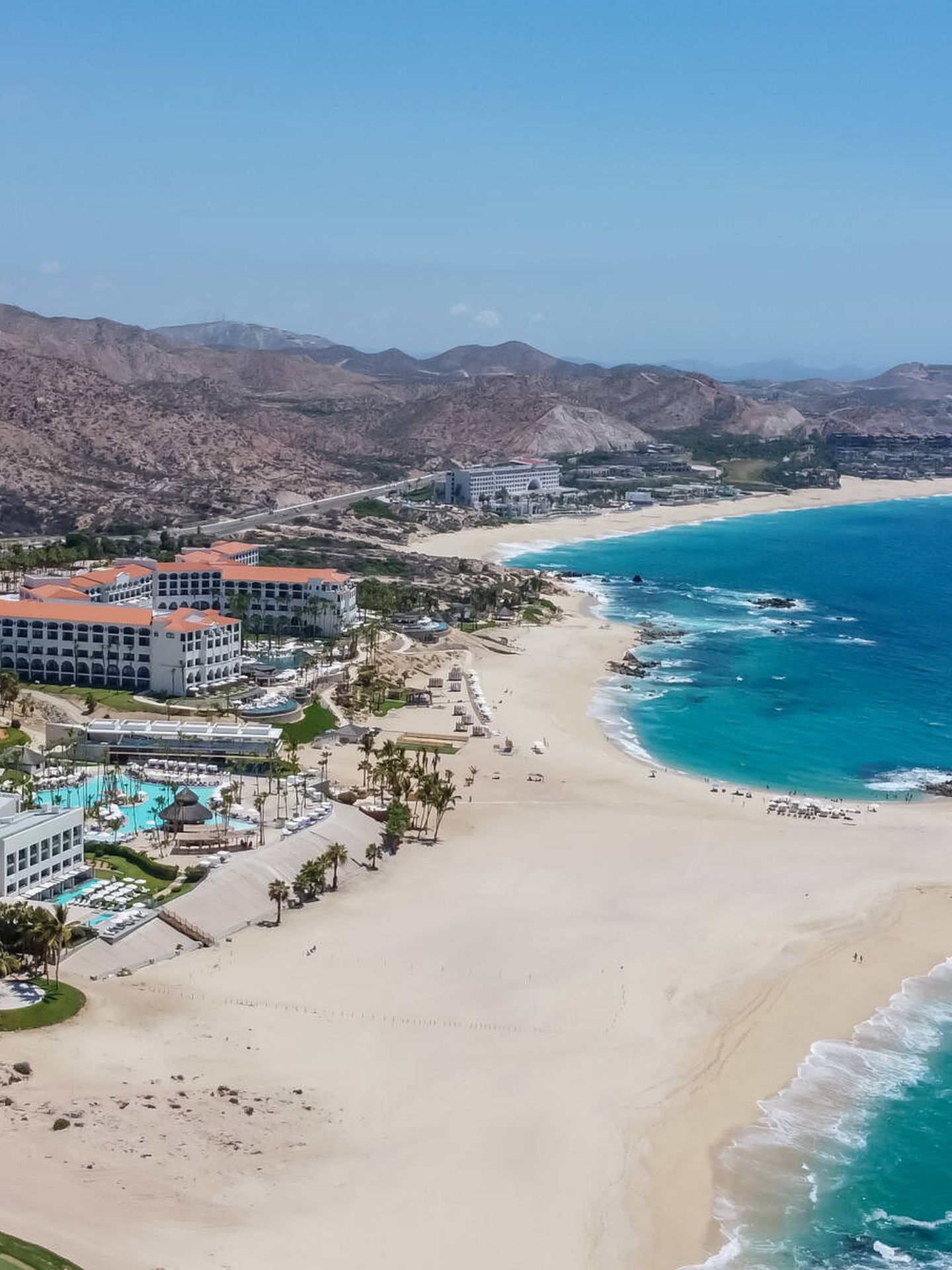 El único hotel que tiene una playa con bandera azul en esta área. (Paradisus Los Cabos)