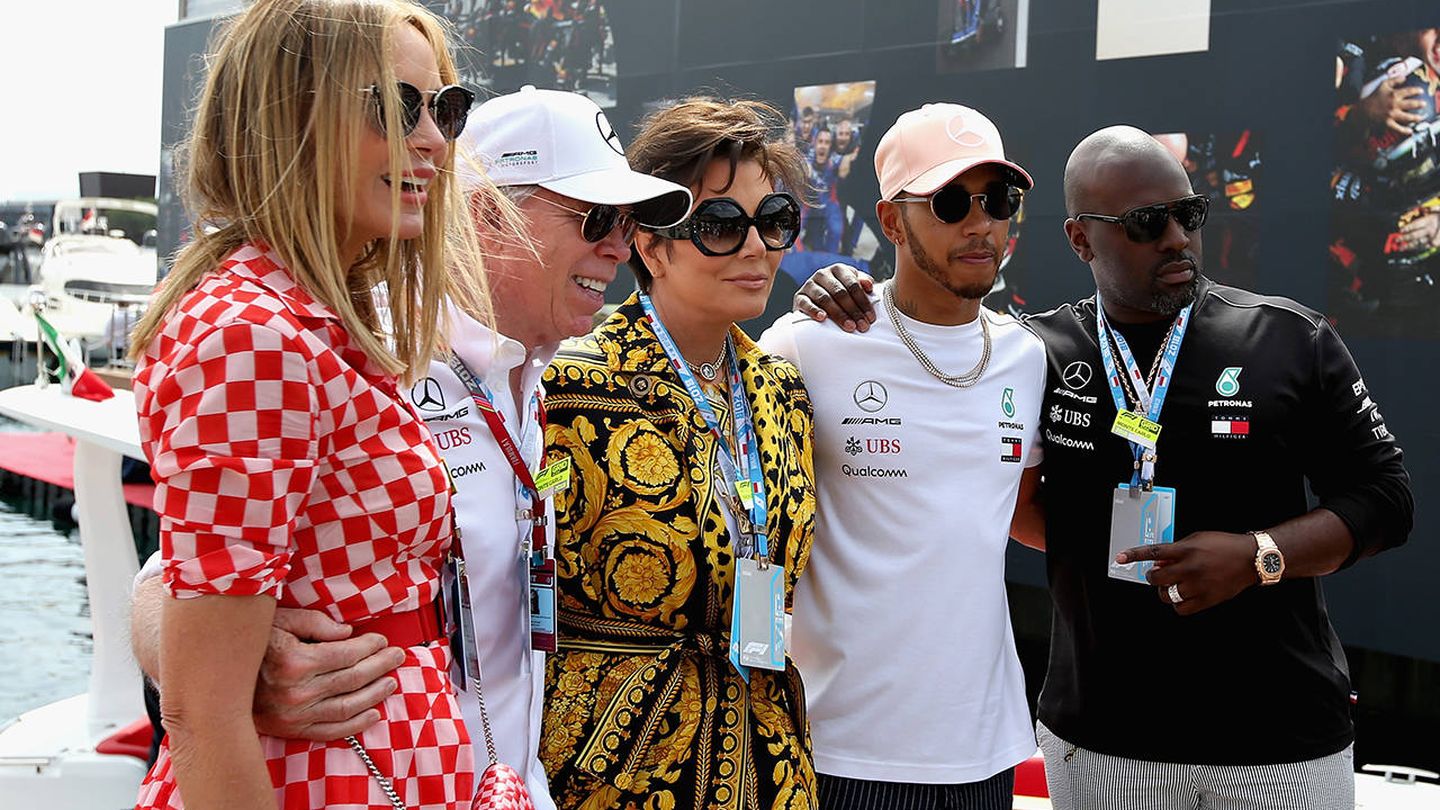 Tommy Hilfiger, con su nueva imagen de marca: Lewis Hamilton. (Getty)