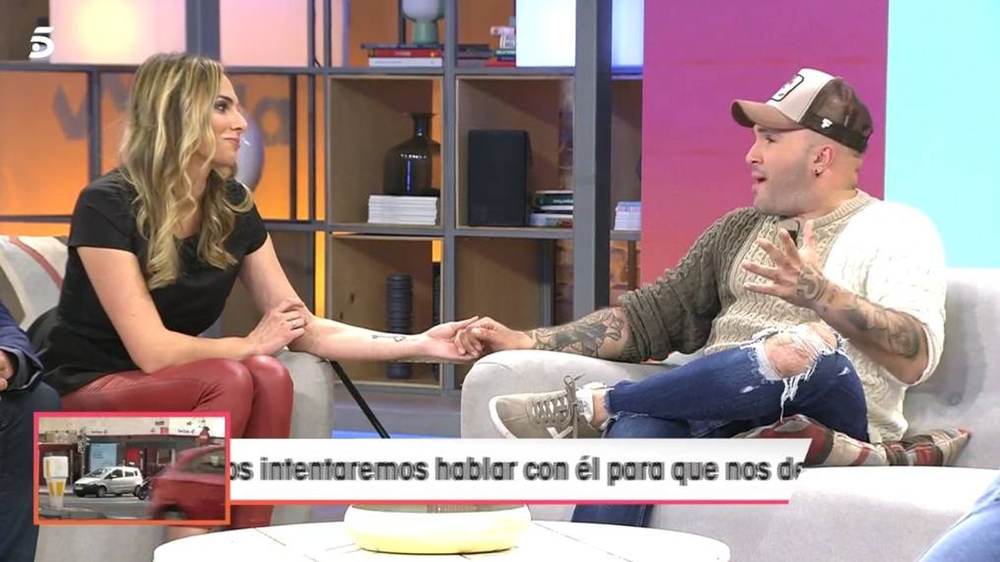 Irene Rosales y Kiko Rivera, en 'Viva la vida'. (Telecinco).