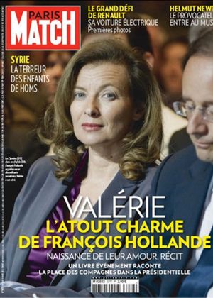 La novia 'Rotweiller' de Hollande, traicionada por su propia revista, 'Paris Match'