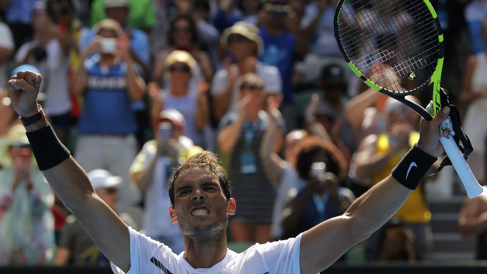 Foto: Rafa Nadal gana en su debut en el Open de Australia. (Reuters)