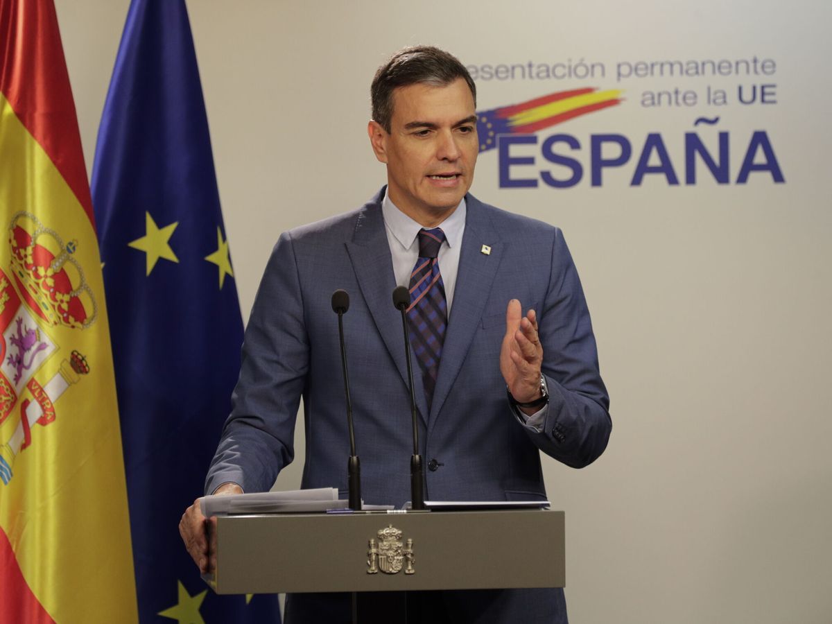 Foto: El presidente del Gobierno, Pedro Sánchez. (EFE/Olivier Hoslet)