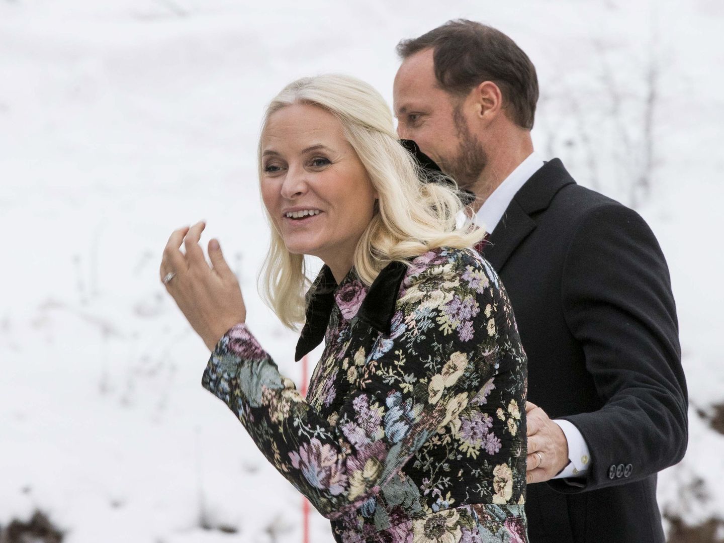 Haakon y Mette-Marit, en la misa de Navidad del año pasado. (Reuters)
