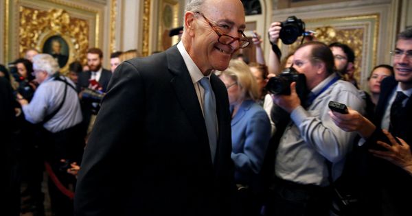 Foto: Chuck Schumer, líder de la minoría demócrata en el Senado, en Capitol Hill, Washington. (Reuters)