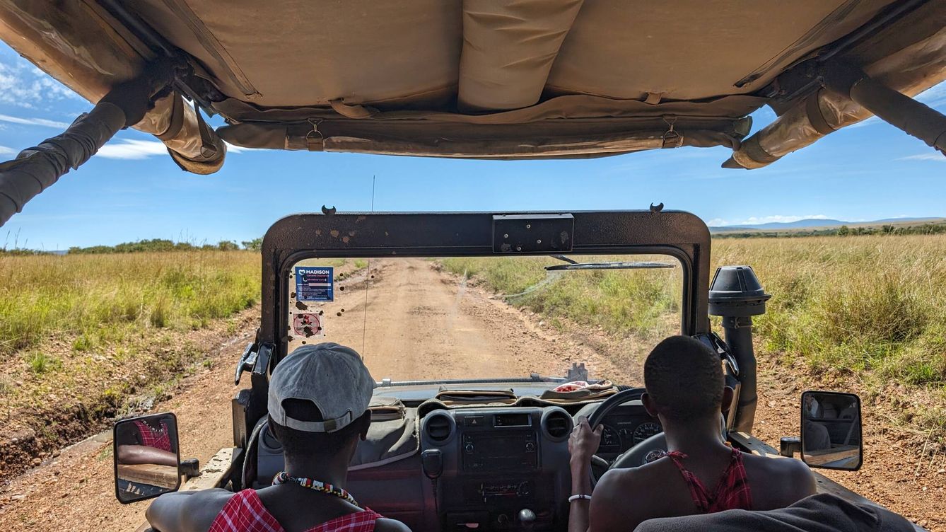 Foto: Una ruta en Jeep por la sabana de Ruanda. (D. S)