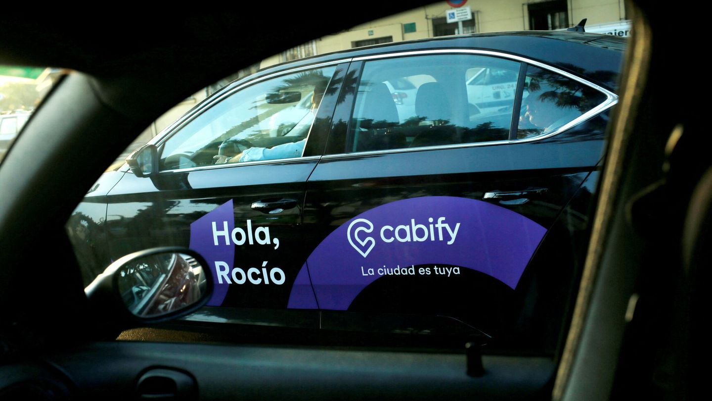 Un coche VTC de Cabify. (Reuters)