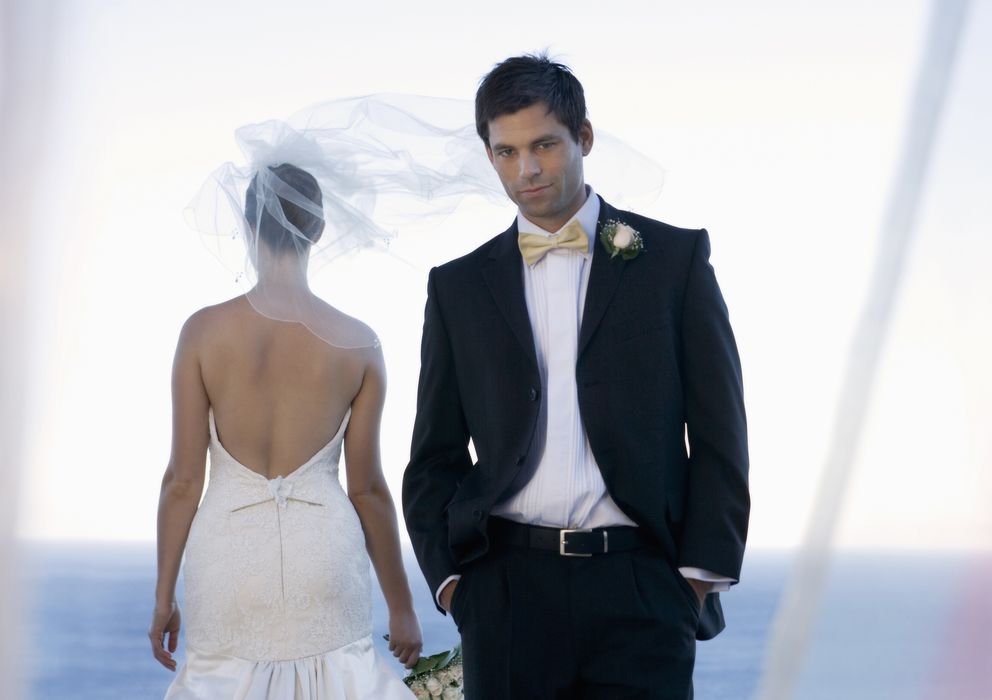 Foto: El matrimonio sería incompatible con la felicidad plena, según un estudio. (Corbis)