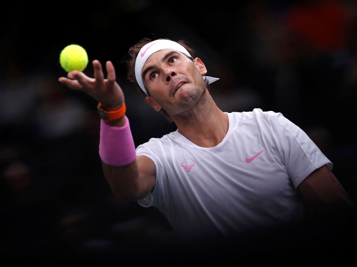 Foto: Rafa Nadal ante Tsonga en el Masters 1000 de París-Bercy. (Reuters)