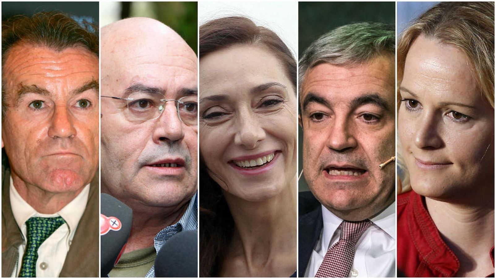 Foto: Algunos de los 'fichajes' de los partidos de cara a las elecciones generales (EFE/EC)