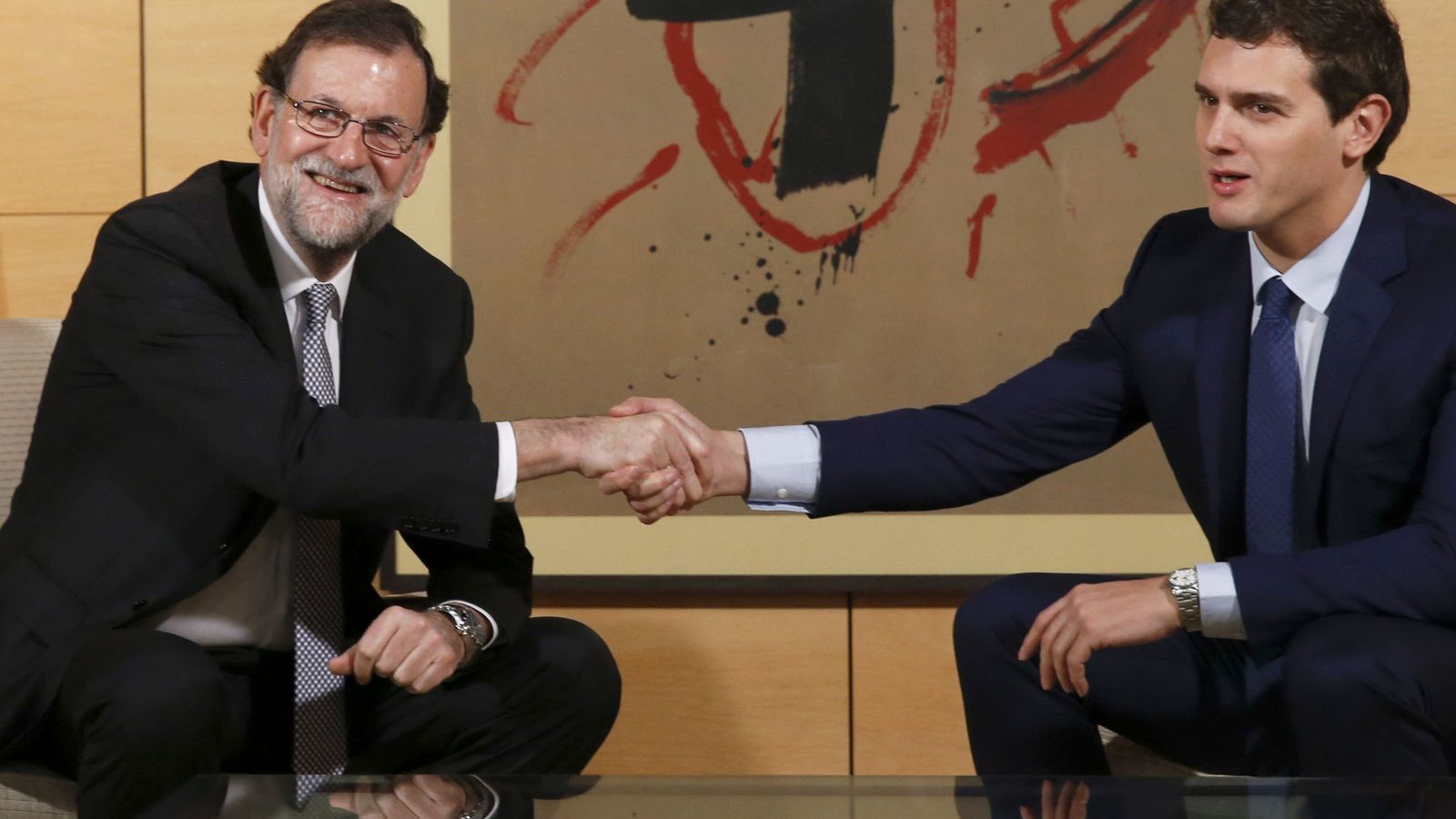 Foto: El presidente del Gobierno, Mariano Rajoy (i), y el líder de Ciudadanos, Albert Rivera. (EFE)