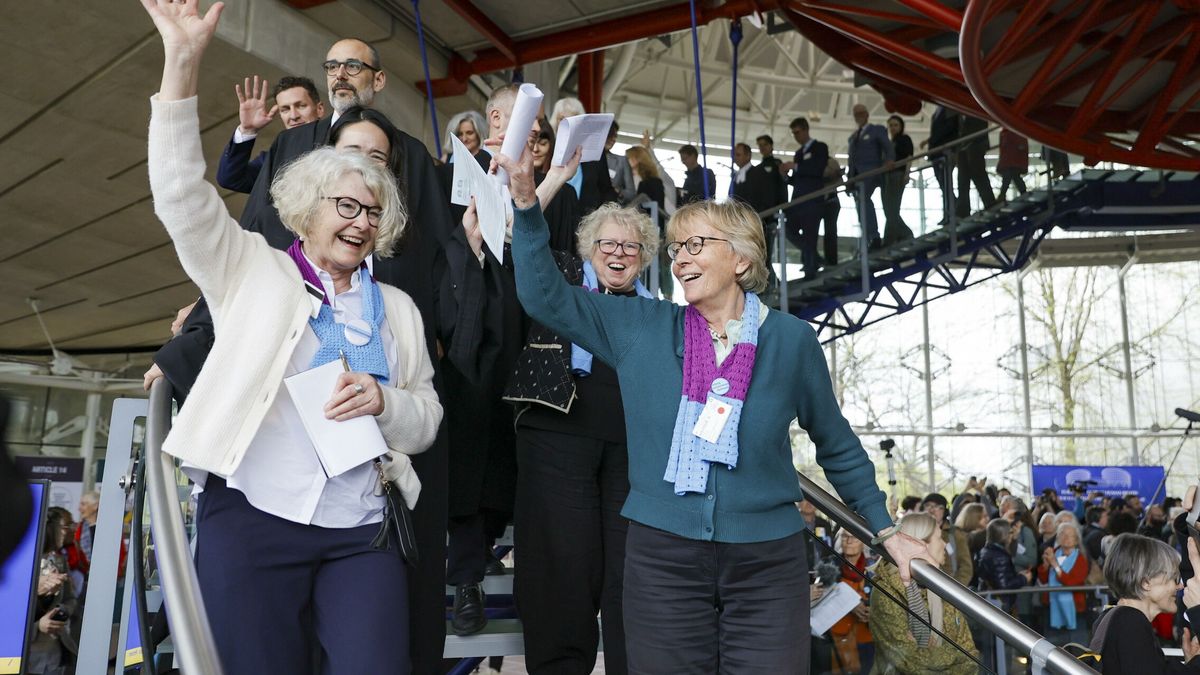 El TEDH da la razón a las abuelas suizas: condena al país por "inacción climática" 