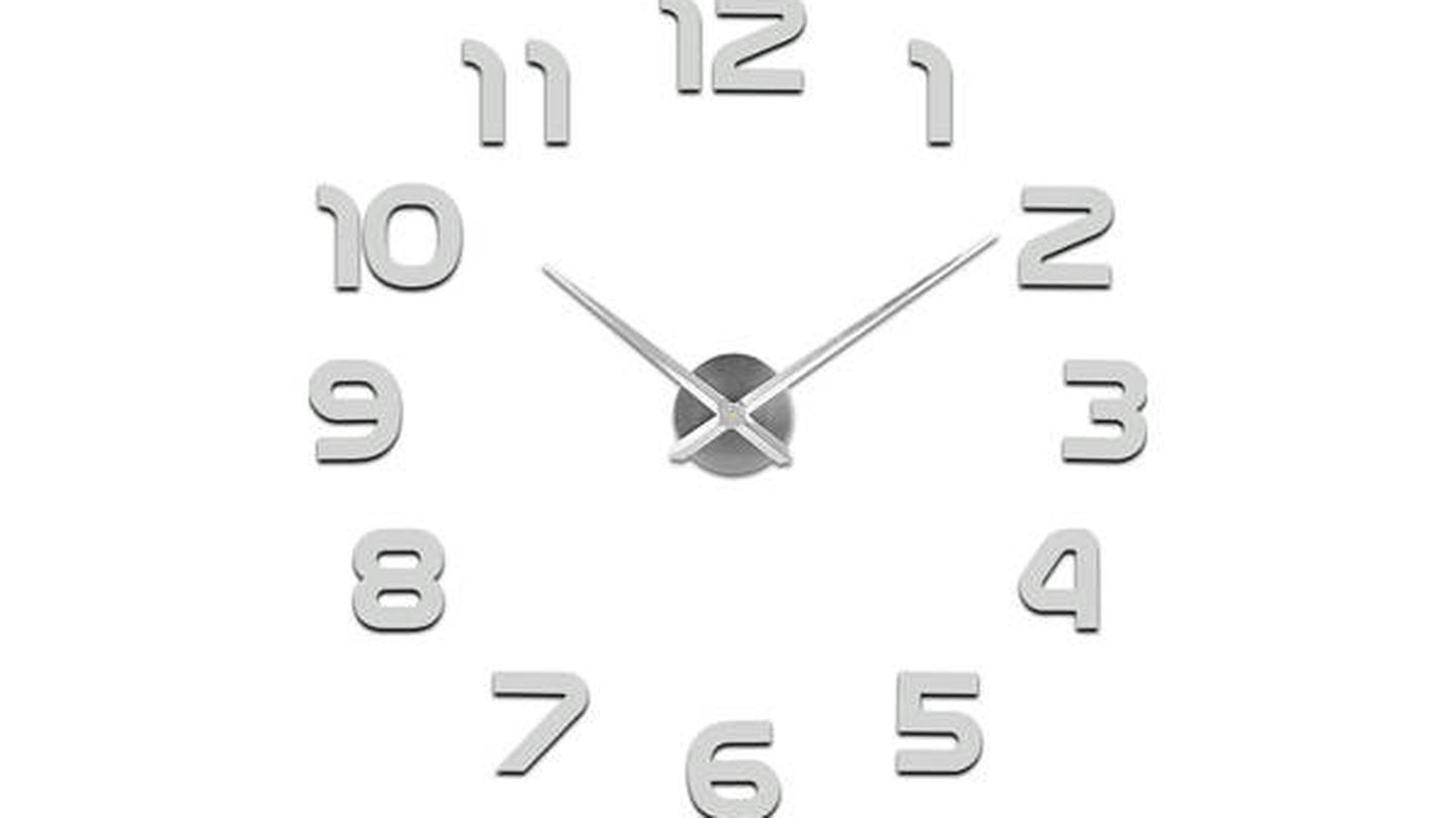 Reloj de etiqueta de pared SOLEDI