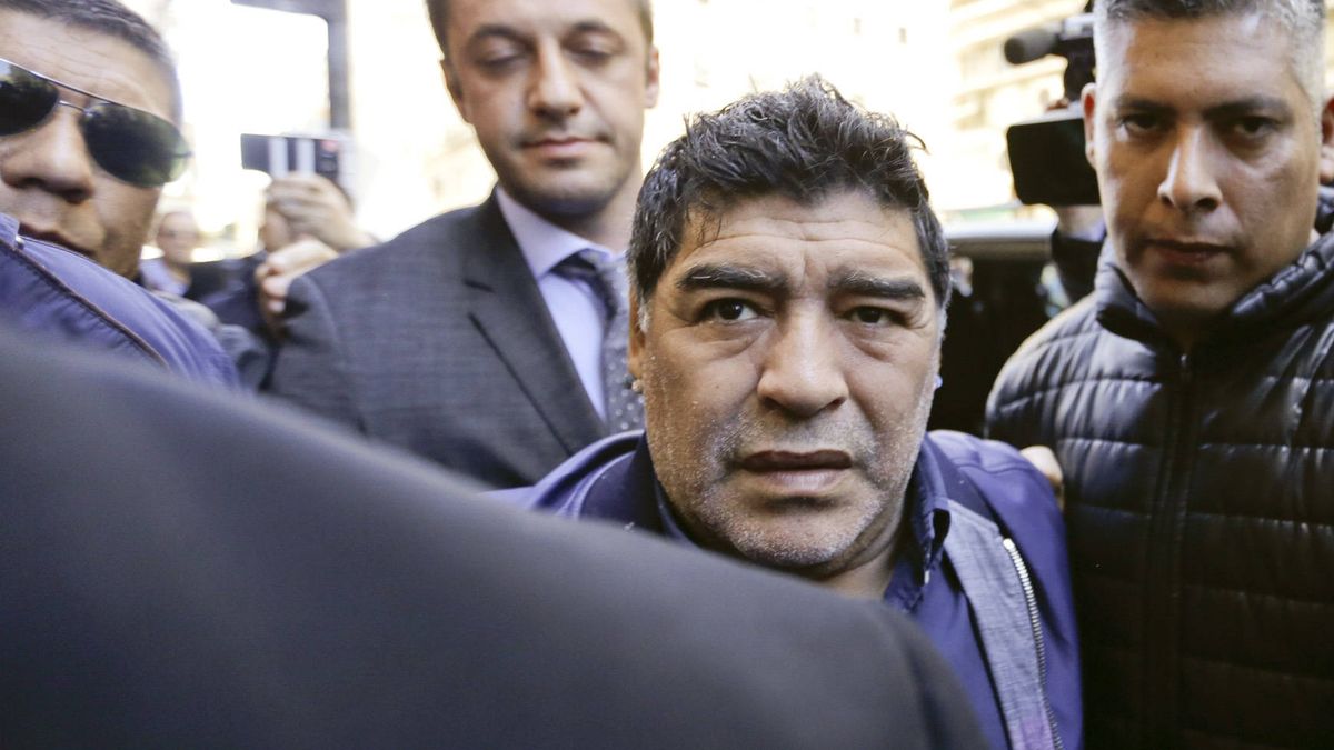 La fuerte bronca entre Maradona y su novia en un hotel de Madrid, ¿hubo agresión?