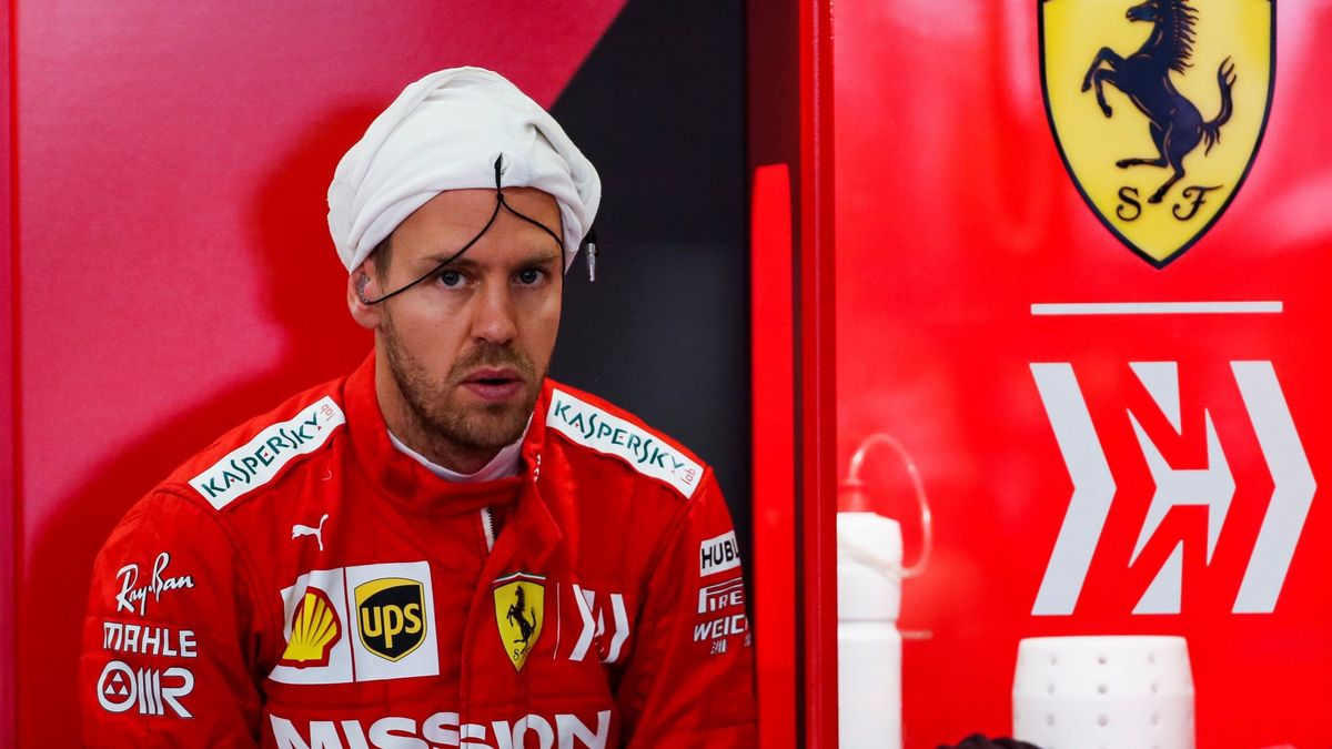 La excusa de Sebastian Vettel para salvar el crédito que le resta en Ferrari