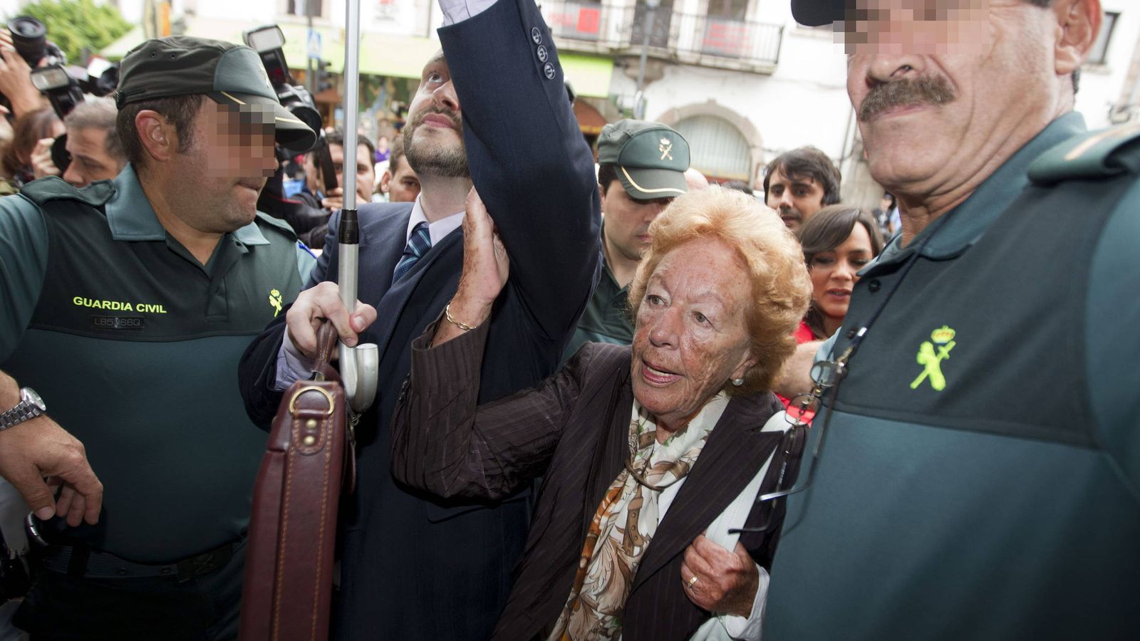 Foto: Menchu Álvarez del Valle, abuela paterna de la Reina Letizia (EFE)