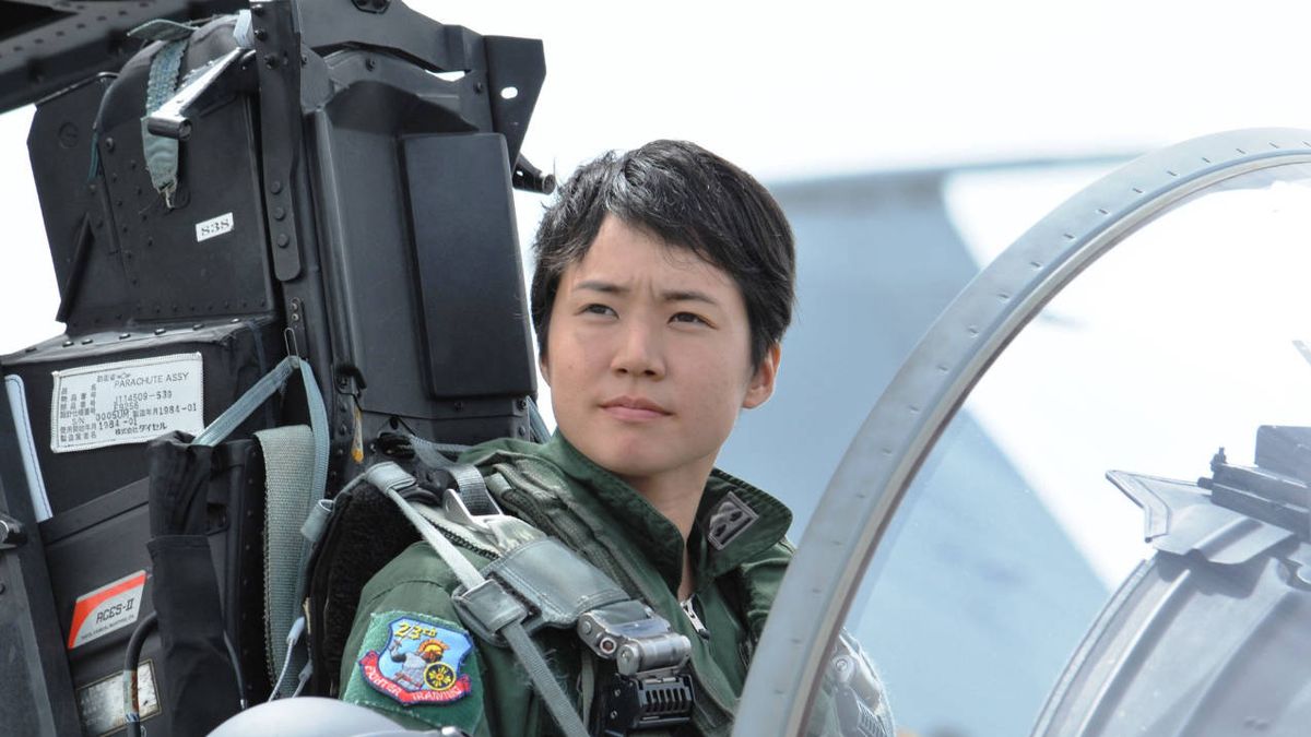 Una mujer será piloto de combate en Japón por primera vez: soñaba con 'Top Gun'
