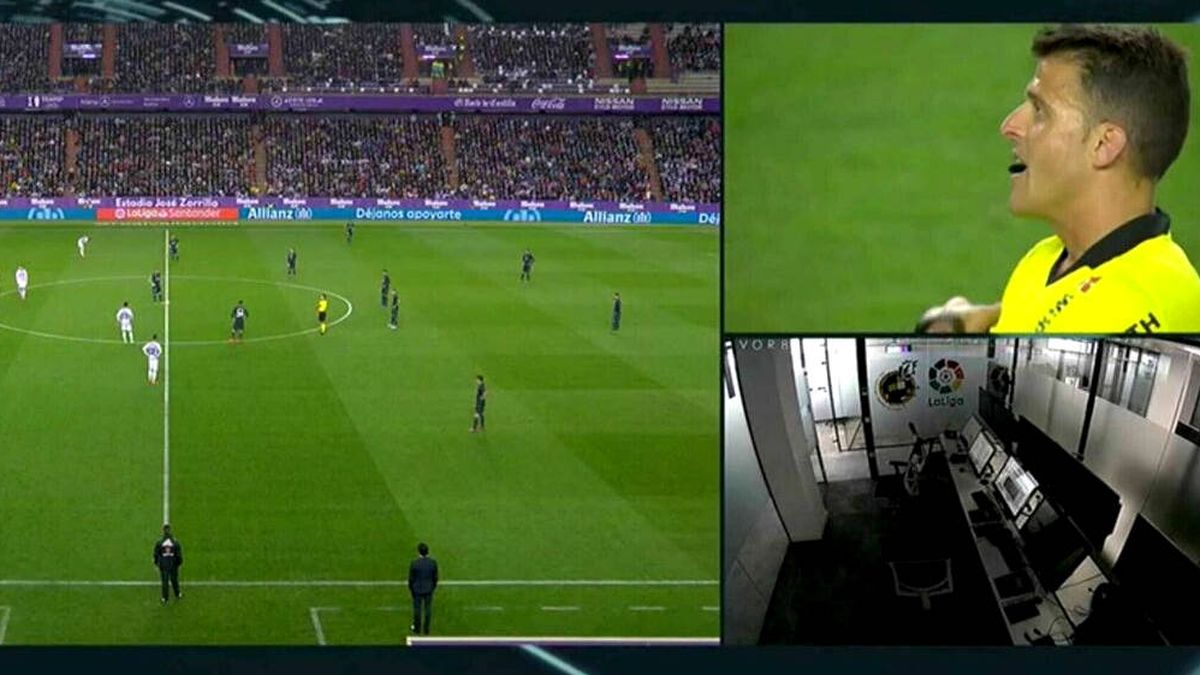 El VAR anula un gol en el Valladolid-Real Madrid… ¡pero la sala estaba vacía!