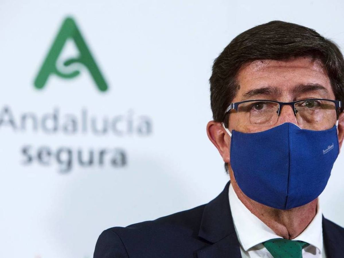 Foto: El vicepresidente de la Junta y consejero de Justicia, Juan Marín. (EFE)