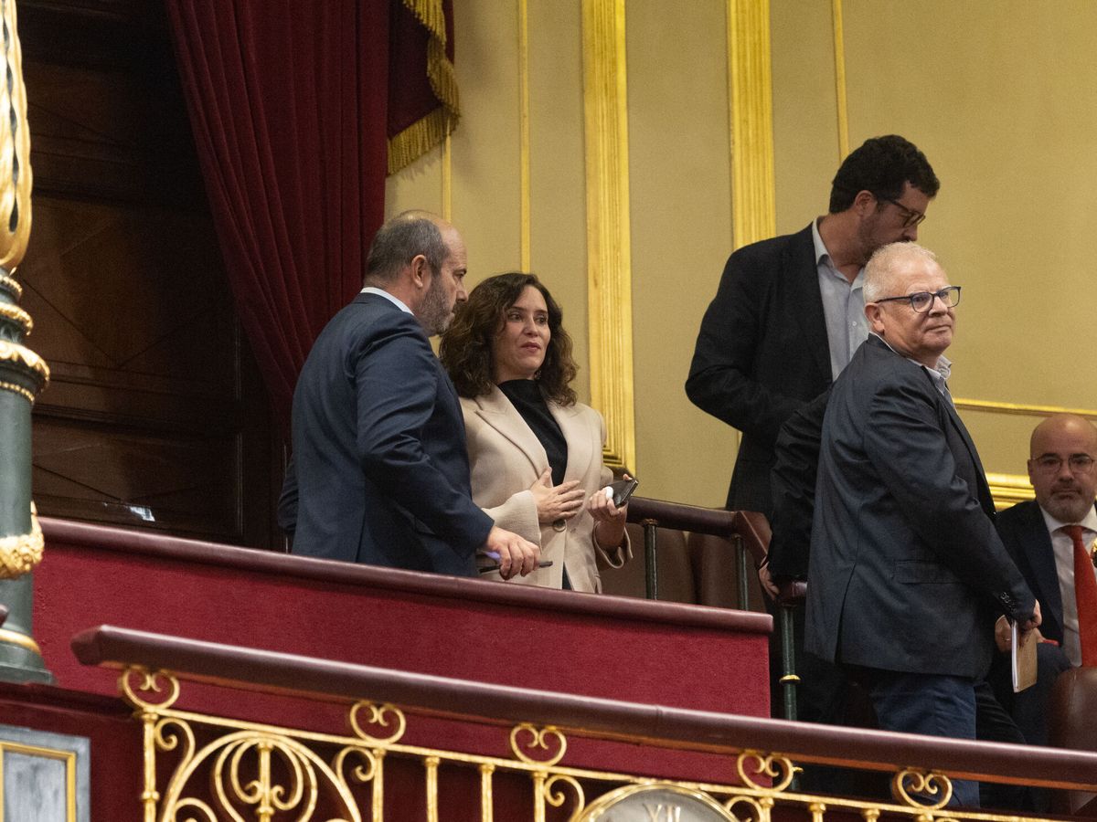Foto: Isabel Díaz Ayuso en el Congreso. (EP)
