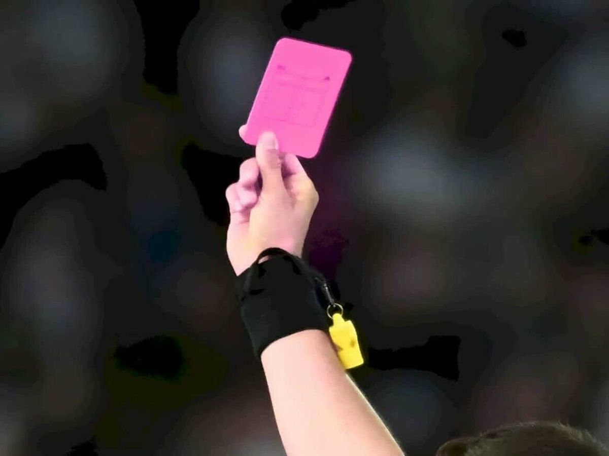 Foto: Esta tarjeta rosa será la gran novedad de la Copa América: ¿para qué sirve y cuándo se puede utilizar?(Twitter: Post United)