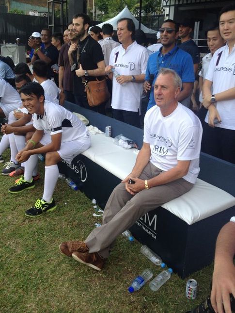 Johan Cruyff en Kuala Lumpur (JFD).