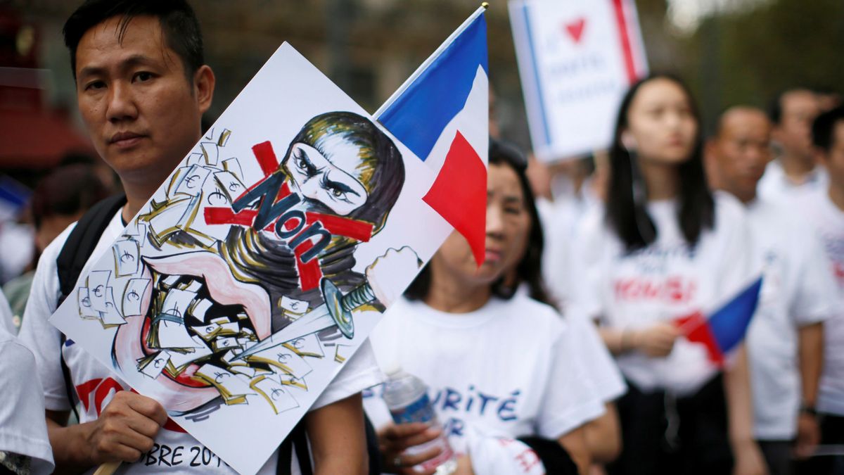 Delincuentes a la caza del chino en París