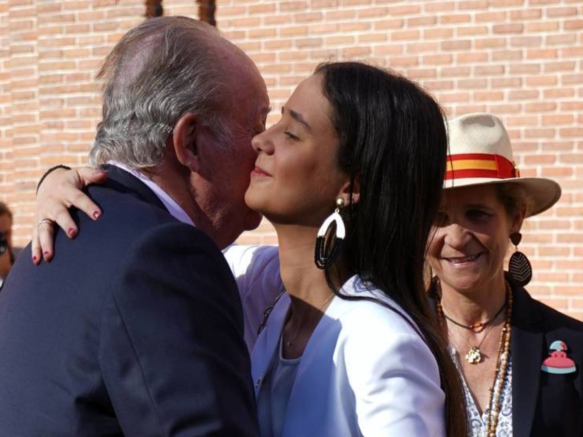 Foto: Don Juan Carlos y Victoria Federica. (Cordon Press)