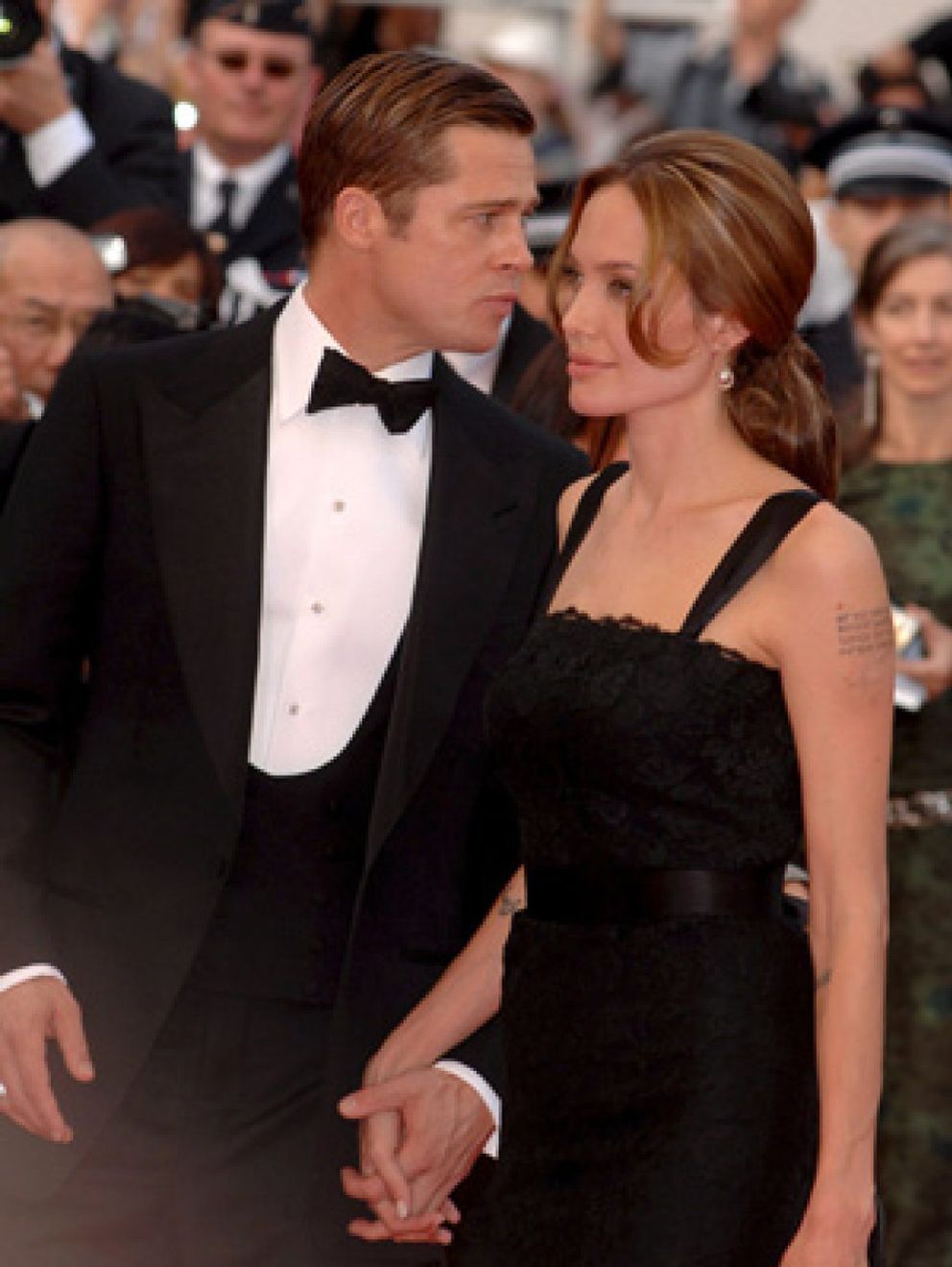 Foto: ¿Pactaron Brad Pitt y Angelina Jolie para conseguir una buena imagen de sus hijos?