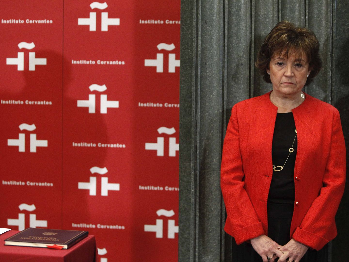 Carmen Caffarel, exdirectora de RTVE y del Instituto Cervantes, el 1 de febrero de 2012. (EFE)