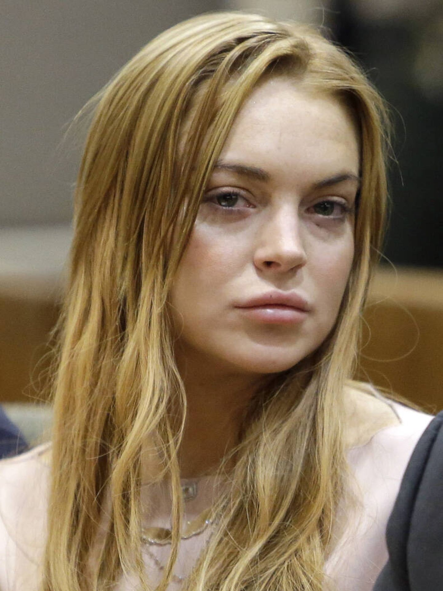 Lindsay Lohan, en otro juicio en 2013. (Getty/Pool)