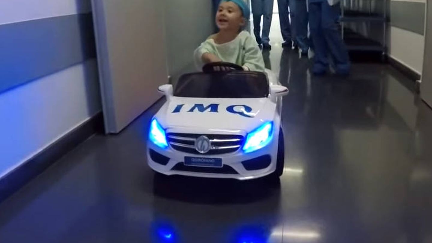 El 98% de los niños quiere usar el coche para ir al quirófano (Foto: YouTube)