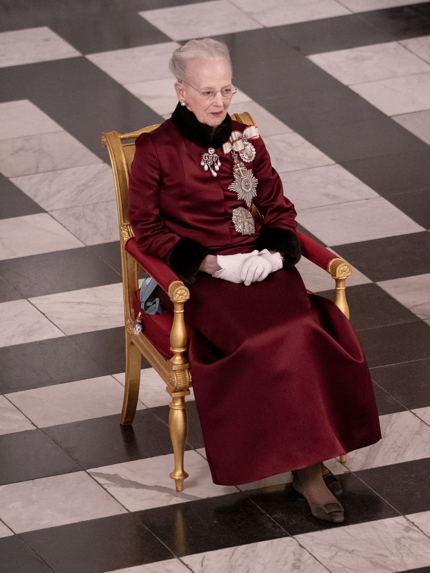 La reina Margarita, en una imagen de archivo. (EFE/Liselotte Sabroe)
