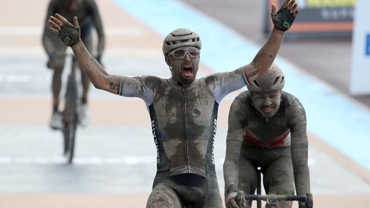 Qué delicia, el chocolate: Colbrelli gana la París-Roubaix del barro