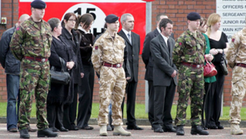 Foto: Tres detenidos por el asesinato de dos soldados en Irlanda del Norte