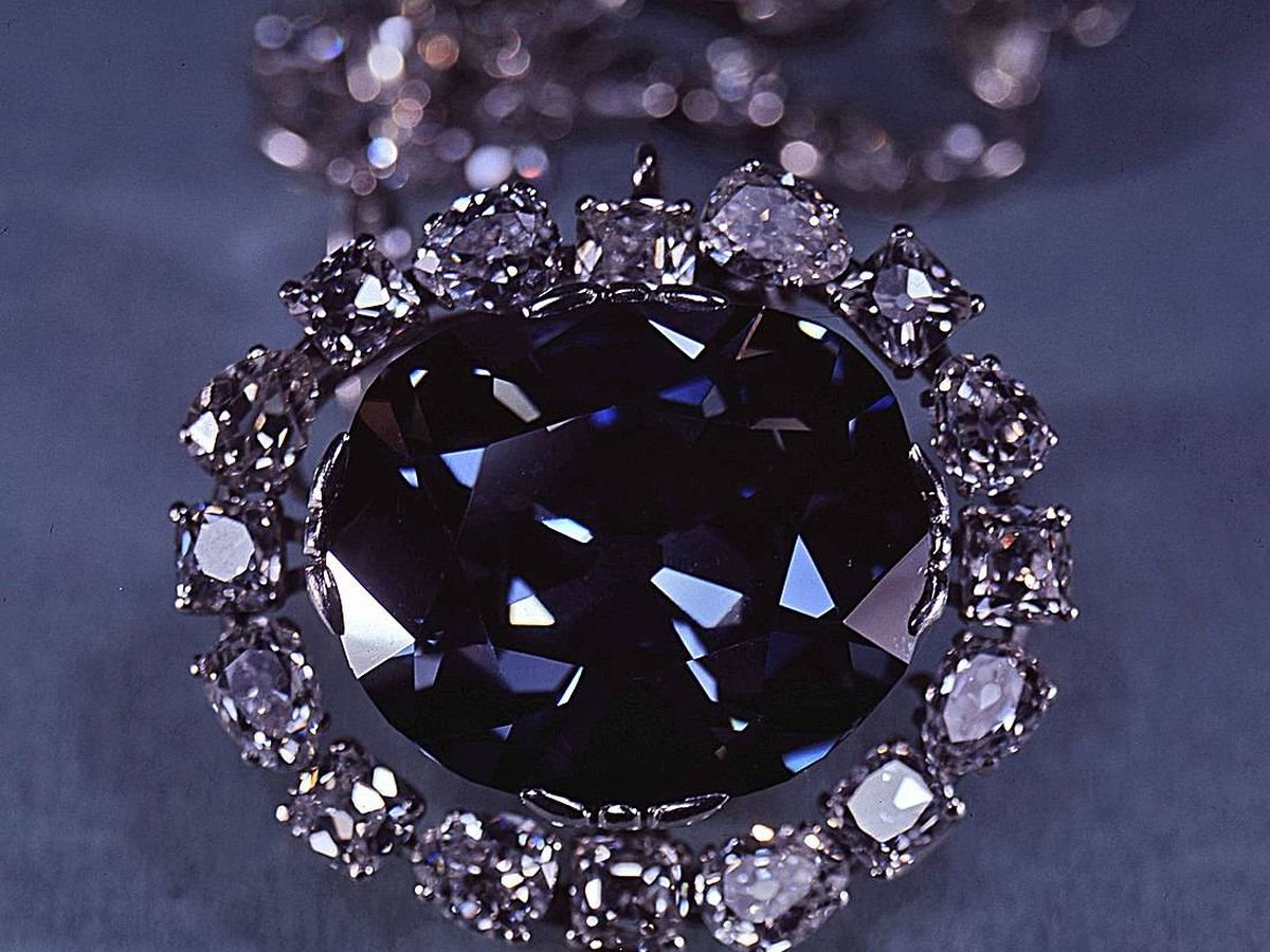 Foto: El diamante Hope, uno de los más bellos nunca antes encontrados. (CC/Wikimedia Commons)