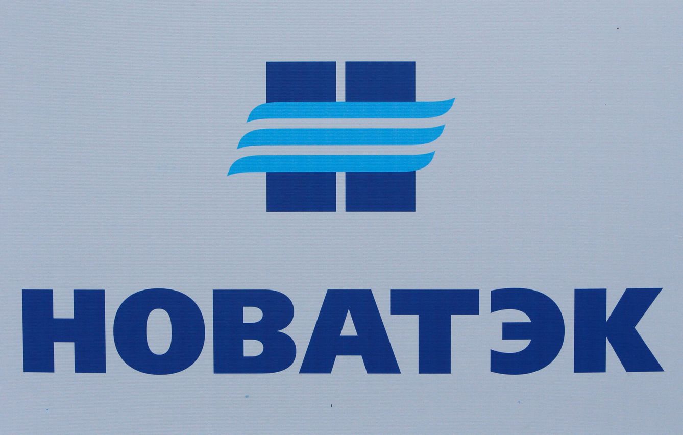 Logo de la empresa rusa de gas Novatek. (Reuters)