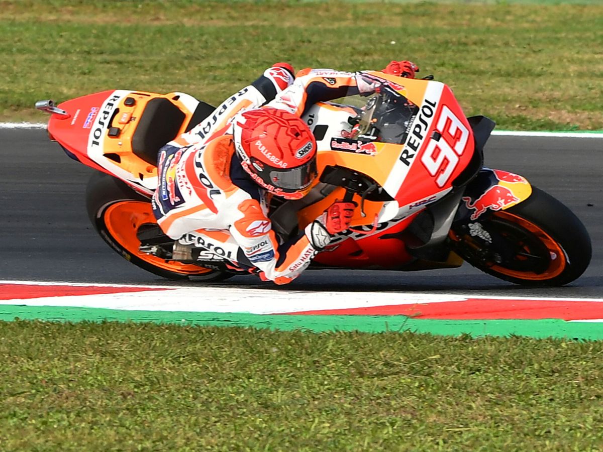 Foto: Marc Márquez pilota su Honda en el Mundial de MotoGP. (Reuters/Jennifer Lorenzini)