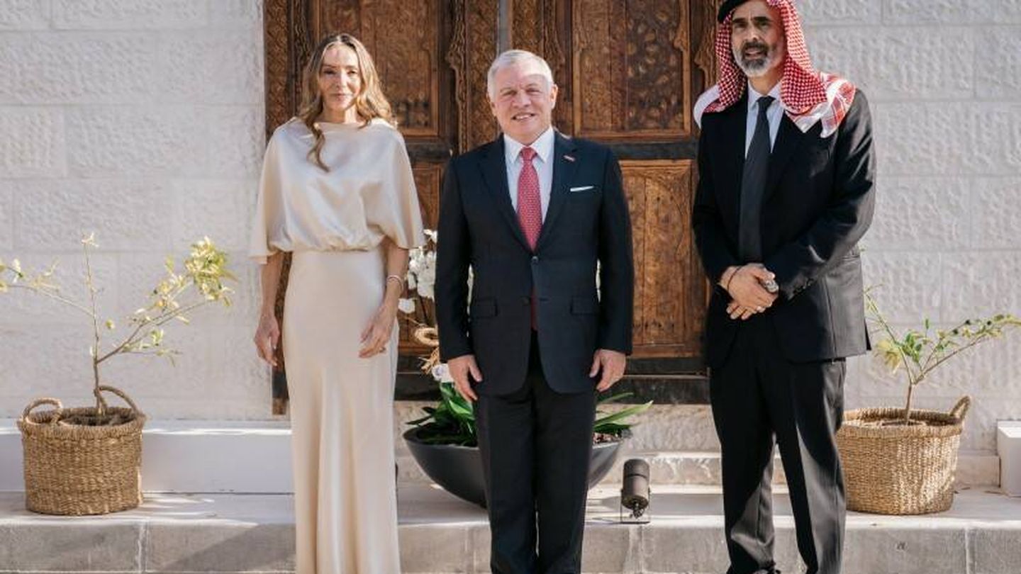 Foto de la boda distribuida por la Casa Real de Jordania. (Casa Real de Jordania)