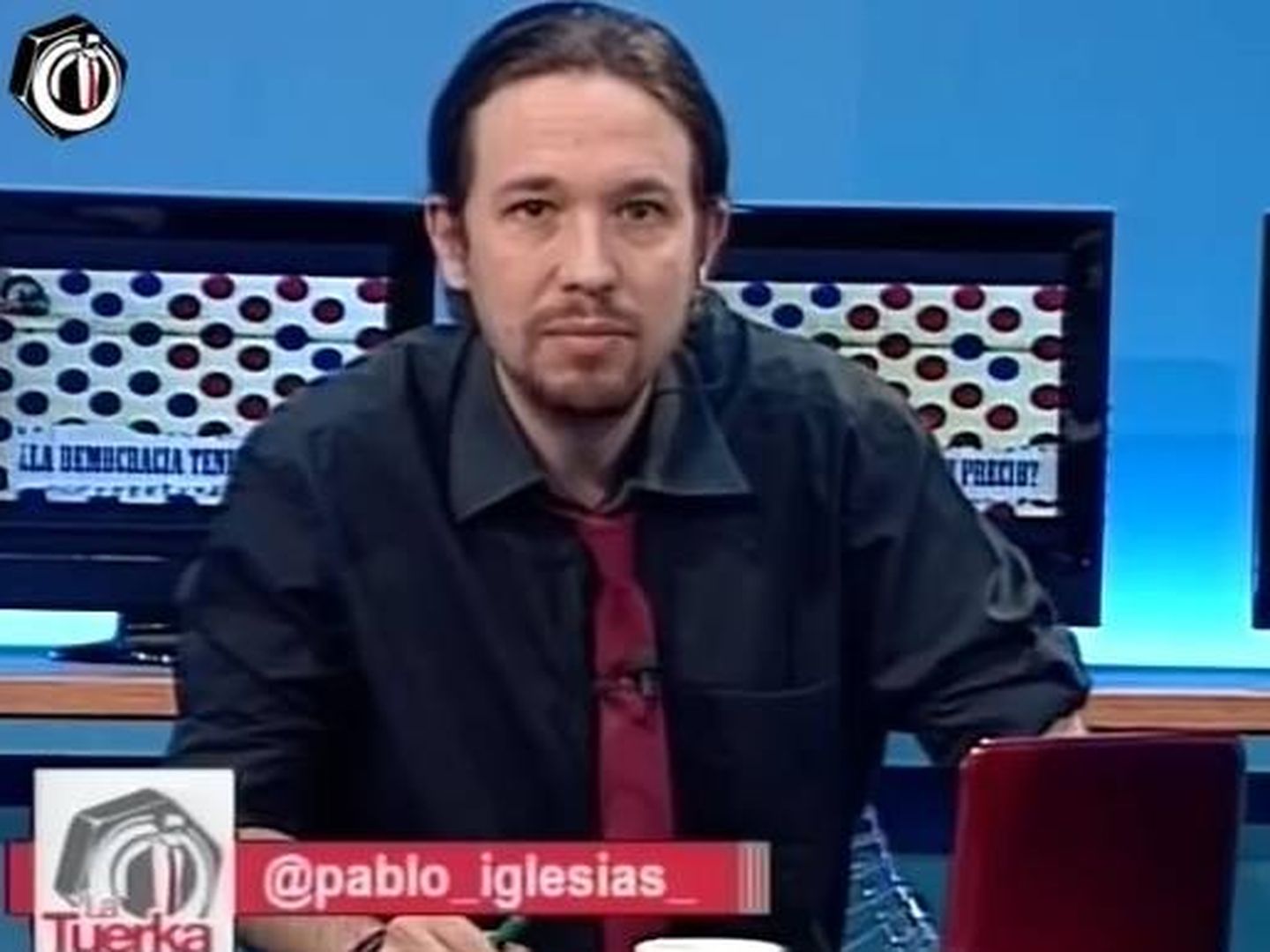 Pablo Iglesias, en La Tuerka.