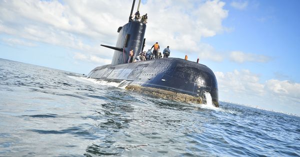 Foto: Fotografía sin fecha cedida por la Armada Argentina que muestra el submarino de la Armada desaparecido. (EFE)