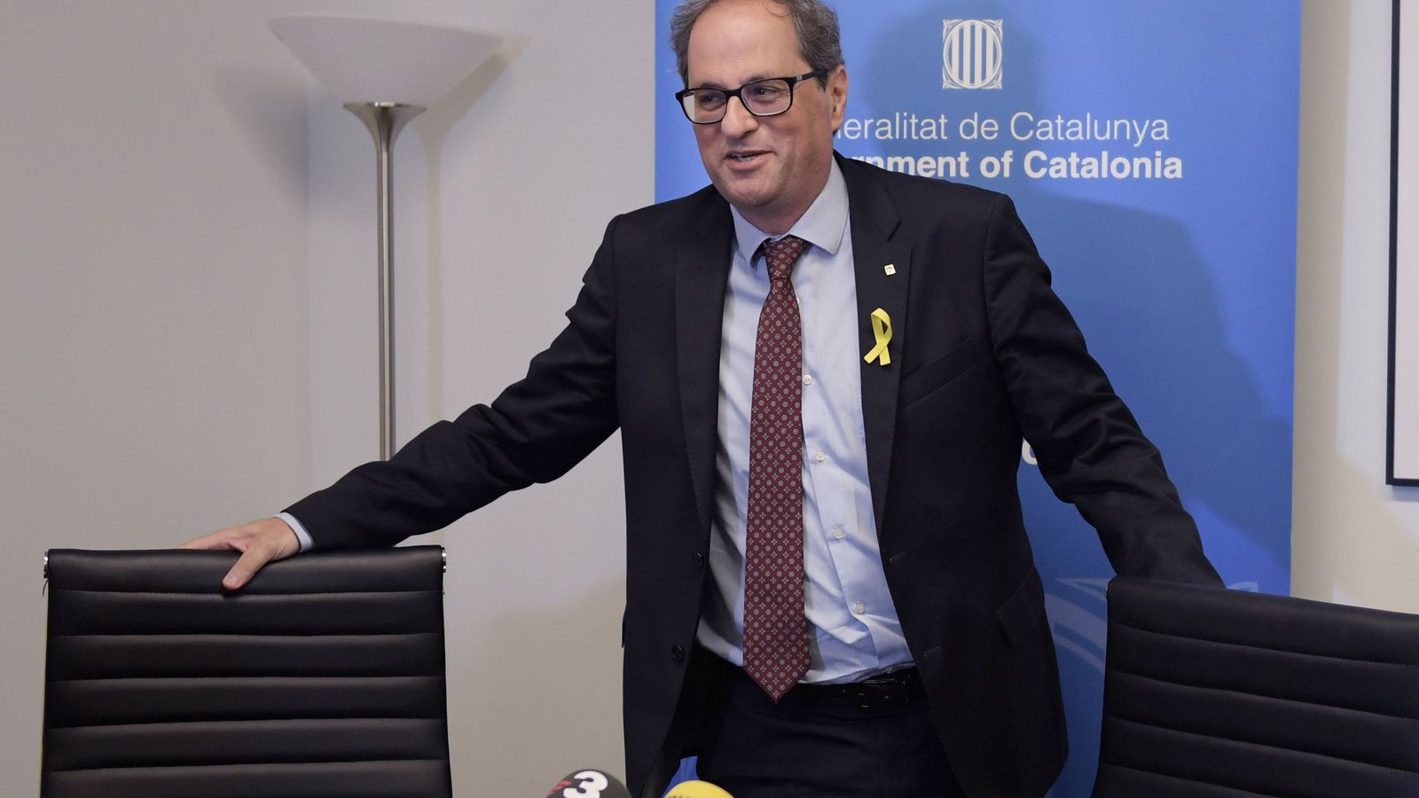 Foto: El presidente de la Generalitat de Cataluña, Quim Torra. (EFE)