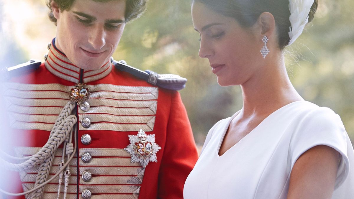 Descubrimos la inspiración royal del vestido de novia de Sofía Palazuelo 