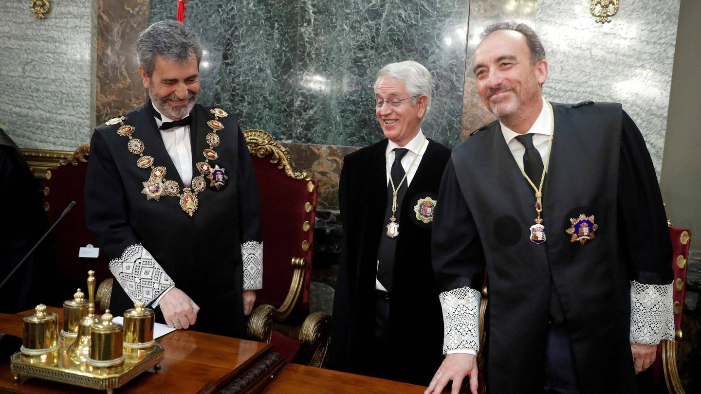  La toma de posesión de Álvaro García Ortiz como jefe de la Secretaría Técnica de la Fiscalía General del Estado. (EFE/Emilio Naranjo)