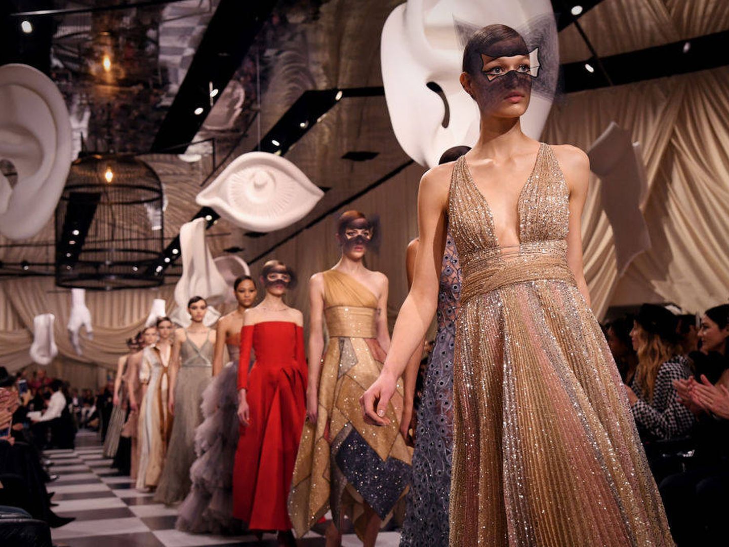 Desfile de Dior (Getty)