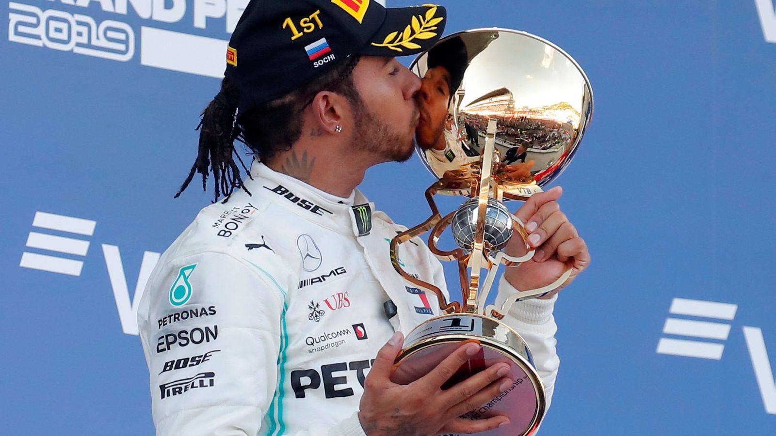 Foto: Hamilton se llevó el triunfo en el Gran Premio de Rusia. (Reuters)