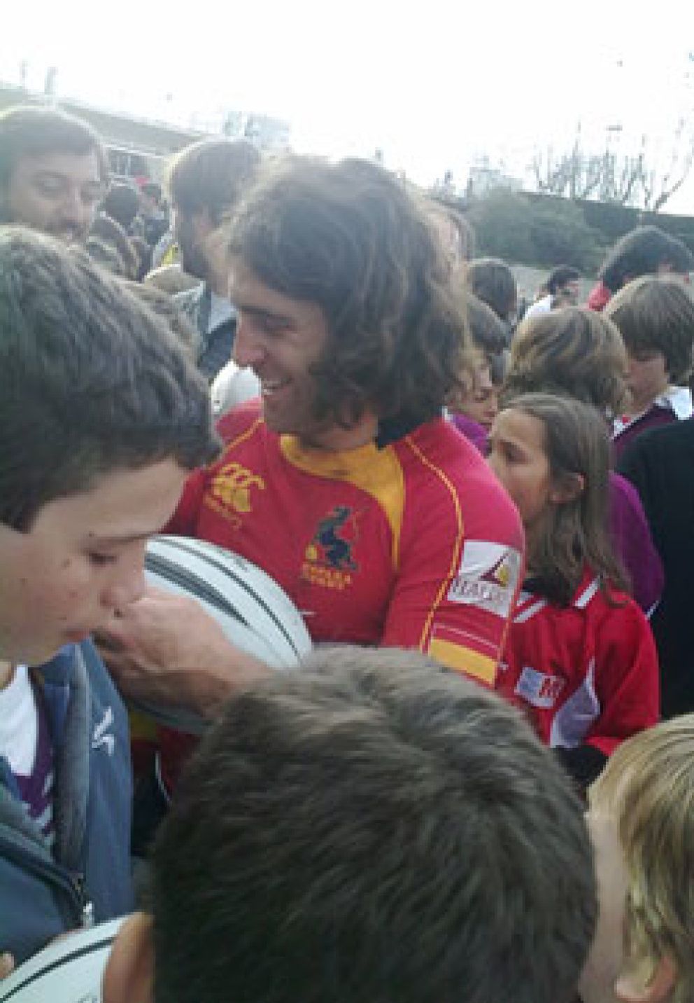 Foto: Carlos Blanco, el australiano que viajó a España para ser gallego y jugar al rugby