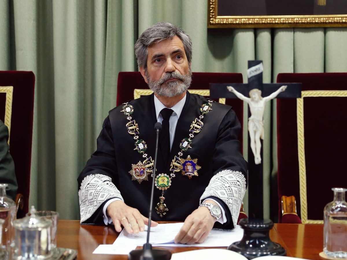 Foto: El presidente del Tribunal Supremo y del Consejo General del Poder Judicial, Carlos Lesmes. (EFE)